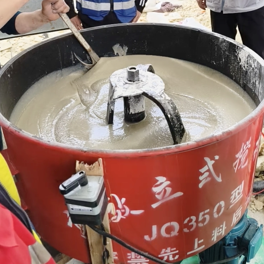 庐江汽轮机余热压缩机导热油设备底座耐高温环氧树脂灌浆料